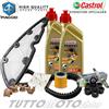 Castrol - Piaggio - Bando Tagliando PIAGGIO Beverly 350 ie / ABS 2012 2013 2014 - Kit Olio Castrol 15W50