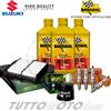 MOTUL Tagliando SUZUKI SV650/650 S 2007-2015 / Bardahl XTC C60 10w40 + filtri candele