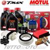 MOTUL - HIFLO - NGK - BANDO - EBC Tagliando YAMAHA T-MAX 500 2008-2012 / Motul Rulli Pastiglie Candele Filtri TMAX