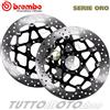 Brembo Kit Dischi Freni Anteriori APRILIA Caponord 1200 Carabinieri 2016 2017 / Brembo