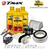 BARDAHL - HIFLO - NGK - BANDO Tagliando YAMAHA TMAX 500 2005 2006 / Olio Bardahl + Filtri Rulli Candele T-MAX