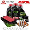MOTUL / HIFLO TAGLIANDO YAMAHA FZ6 FAZER S2 2007-2009 OLIO MOTUL 5100 FILTRI CANDELE