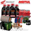 MOTUL - HIFLO - NGK - BREMBO Tagliando HONDA CBF 600 N-S / ABS 2004-2007 Kit Olio Motul 7100 10W40 Completo