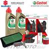 CASTROL - HIFLO - NGK - BREMBO Tagliando SUZUKI AN 400 Burgman 2017 2018 2019 2020 2021 Kit Olio Castrol 10W40