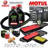 MOTUL - HIFLO - NGK - BRAKING KIT TAGLIANDO YAMAHA X-MAX 400 2013 OLIO MOTUL FILTRI CINGHIA PASTIGLIE RULLI ec