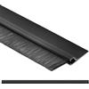 KOTARBAU® Paraspifferi Sottoporta - PVC - 1 m - Noir - Sottoporta Anti Insetti - Lunga Durata - Protezione Insetti - Spazzola Anti-insetti e Anti-spifferi - Autoadesiva