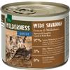 Real Nature Wilderness Cat Lattina Multipack 6X200G AGNELLO E CINGHIALE