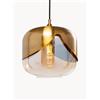 Kare Design Lampada a sospensione in vetro piccola Golden Goblet
