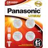 Panasonic CR1620 - Batterie a bottone al litio a lunga durata, 3,0 V, resistenti ai bambini, confezione basata su standard