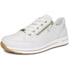 ARA Osaka - Scarpe Stringate da Donna, Colore: Bianco/Oro Bianco/Cammello, Crema, 38 EU Weit
