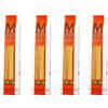 Mancini Pastificio Agricolo Spaghettoni Quadrati Linea Classica Pasta Artigianale di Semola di Grano Duro, Prodotti con Grano Marchigiano, Trafilati al Bronzo, Essiccazione Lenta 4 Confezioni da 500g