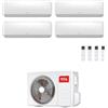 TCL - Climatizzatore quadri split Elite F2 Tcl 9000+9000+9000+9000 btu inverter Wifi ++ R32 MT3240