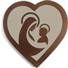 Arti&Mestieri Icona Cuore bronzo,sabbia