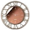 Arti&Mestieri Orologio da parete Axis 90 bronzo,crystal luxe ambra