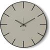 Arti&Mestieri Orologio da parete moderno Symbol 60 nero,avorio