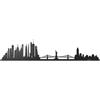 Arti&Mestieri Pannello decorativo New York skyline 60 nero