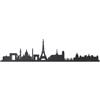 Arti&Mestieri Pannello decorativo Paris skyline 60 nero
