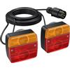 PROZOR Lampeggiante 24LED Luce Stroboscopica Auto Tetto 24W E-Mark Lampeggiante Luci Magnetiche di Emergenza 12/24V 3 Modalità Luce Strobo IP65 con Base Magnetica e Interruttore