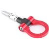 Qiilu Trailer Gancio Rimorchio Lega Alluminio Universale Tow Hook per BMW E Series(Rosso)