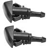 Tbest 86636Fg051, Getti Lavavetri I30, Spazzole Tergicristallo e Accessori, Ugello Spruzzatore Lavavetri 98630-2K100 di Ricambio per Soul 2008-2011