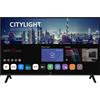 Smart Tech Smart TV 55" 4K UHD QLED WebOS DVB-T2/C/S2 Classe E Nero 55QW02K1 SMART TECH