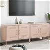 vidaXL Mobile TV Bianco 68x39x50,5 cm in Acciaio supporto TV credenza TV vidaXL