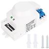 Mumusuki SK-600 Sensore a microonde 360 ° Sensore di movimento del corpo Interruttore luce Sensore automatico canale 220-240V