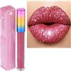 Ejoyous Rossetto Liquido Lucido con Paillettes, Impermeabile, Resistente Al Sudore, Anti-sbiadimento, Lucidalabbra Dalla Texture Delicata con Lucentezza Brillante, Idratante per Feste (2)