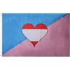 AZ FLAG Bandiera Ageplay BDSM 90x60 cm Poliestere 100D 2 Occhielli | Uso interno ed esterno bandiera decorativa gioco sessuale doppie cuciture e bordi rinforzati con occhielli metallici
