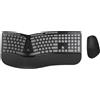 Conceptronic ORAZIO02US Ergnomische Tastatur- und Maus