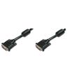 Noname DVI-D-cavo DVI(24+1) -> DVI(24+1) St/St 3.00m schw Ferrite [AK-320101-030-S]