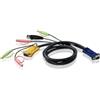 Aten Switch KVM Aten cable (PC) 1.8m USB audio [2L-5302U]