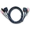 Aten Switch KVM Aten cable (PC) 1.8m USB DVI-D [2L-7D02UD]