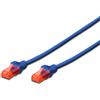 Digitus Cavo di rete Digitus RJ45 U-UTP Cat6 0.50m blu - LSZH [DK-1617-005/B]