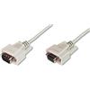 Digitus Cavo Assmann Vga D-Sub9 -> D-Sub9 M/F 5.00m grigio [AK-610203-050-E]