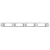 Lanberg Pannello passacavi Lanberg AK-1205-S per Rack 19" [AK-1205-S]