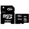 32GB Scheda MicroSDHC Team Group UHS-I + Adattatore [TUSDH32GCL10U03]