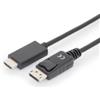 Digitus Cavo Assmann DisplayPort -> Hdmi A M/M 1.0m [AK-340303-010-S]