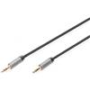 Digitus Cavo audio Digitus DB-510110-010-S jack maschio 3.5mm a jack maschio 3.5mm Nero [AKASSAJ00000001]