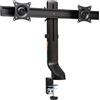 Kensington Supporto monitor Kensington SmartFit salvaspazio per doppio monitor Nero [AJKENL000000003]