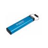 Kingston Pen drive Kingston Keypad 200 256GB Blu [IKKP200C/256GB]