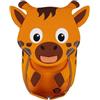 Affenzahn Amico Piccolo Zaino per l'asilo per bambini da 1 a 3 anni ergonomico riflettente linguetta con targhetta per il nome Giraffa - Arancione