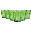 DURALEX 6x Verde Giungla 250ml Picardie Bicchieri di Vetro - Bicchiere Acqua Vino Whisky Gin Succo Cocktail Potabile Cristalleria Insieme della Tazza