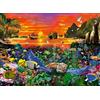 Ravensburger Puzzle Ravensburger 12000225 - tartaruga nella barriera corallina - Puzzle da 500 pezzi per adulti e bambini dai 12 anni in su, puzzle con design marino