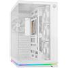 NOX Hummer GALAXY, Midi Tower, PC, Bianco, ATX, ITX, Micro ATX, Vetro temperato, SPCC, Altro