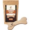 Wildfang Osso da masticare in pelle 100% pelle bovina, concia vegetale