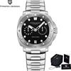 PAGANI DESIGN Orologio Unisex - Quadrante Rotondo Sport Elegante Waterproof 1767