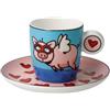 Goebel Tazza da caffè Ed Eck- When Pigs Fly Pop Art