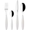 Guzzini - SET 24 POSATE 'FEELING' CUTLERY, Crema