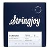 Stringjoy - Corde per chitarra elettrica in nichel Husky Super Light Gauge (9-46) Confezione da 1.